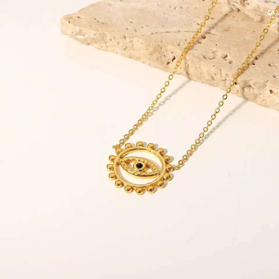 Vintage Eye Pendant