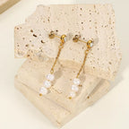 Pearls Drop Earring