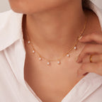 The Brace Pearl Ornament Necklace