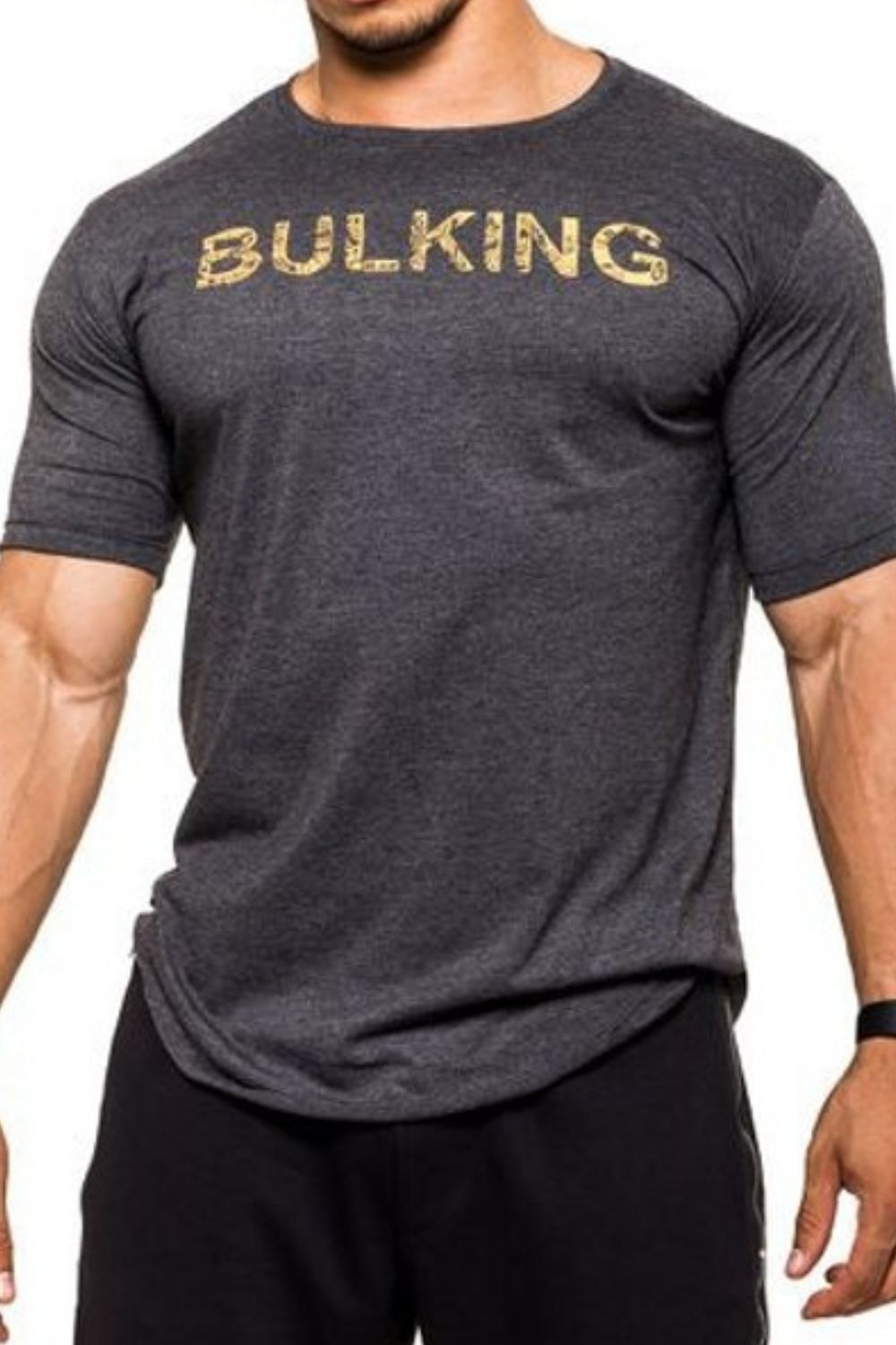 Men's Plus Size Round Neck Short Sleeve T-Shirt